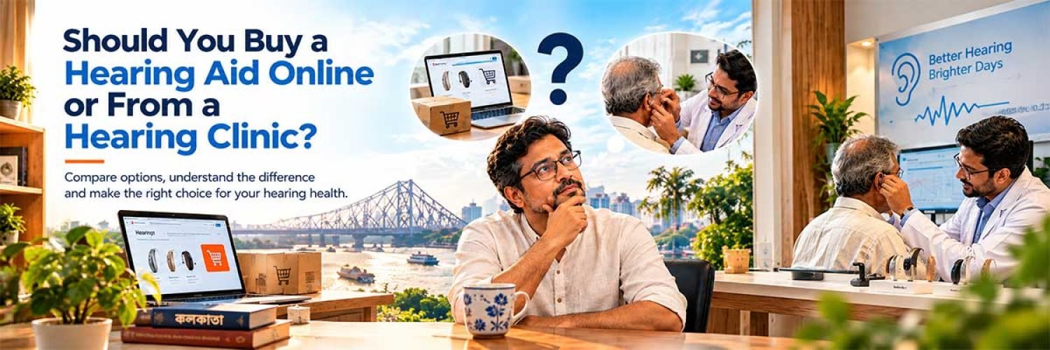 Buy a Hearing Aid Online or From a Hearing Clinic